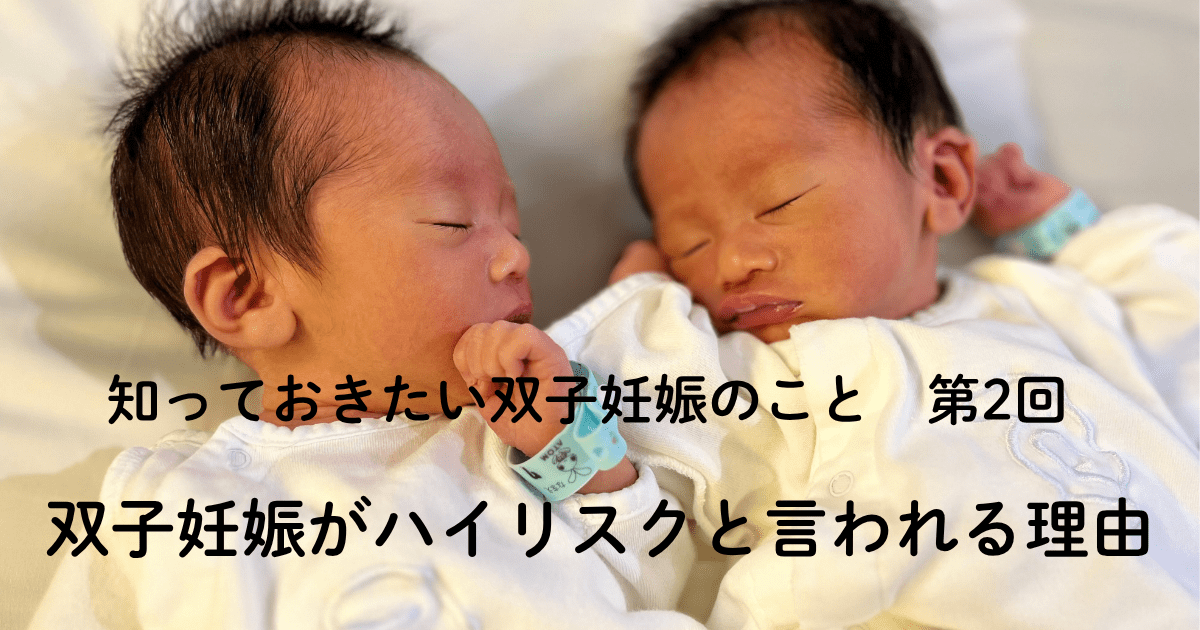知っておきたい双子妊娠のこと 第2回 双子妊娠がハイリスクと言われる理由